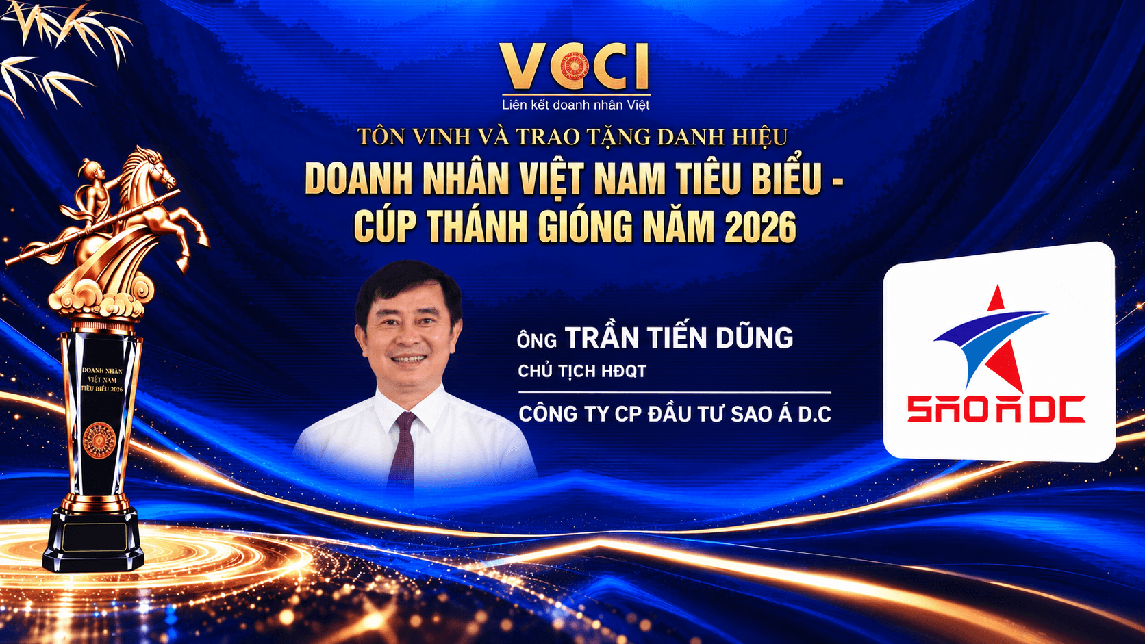Doanh nhân Trần Tiến Dũng: Bền bỉ kiến tạo giá trị cho ngành logistics Việt Nam