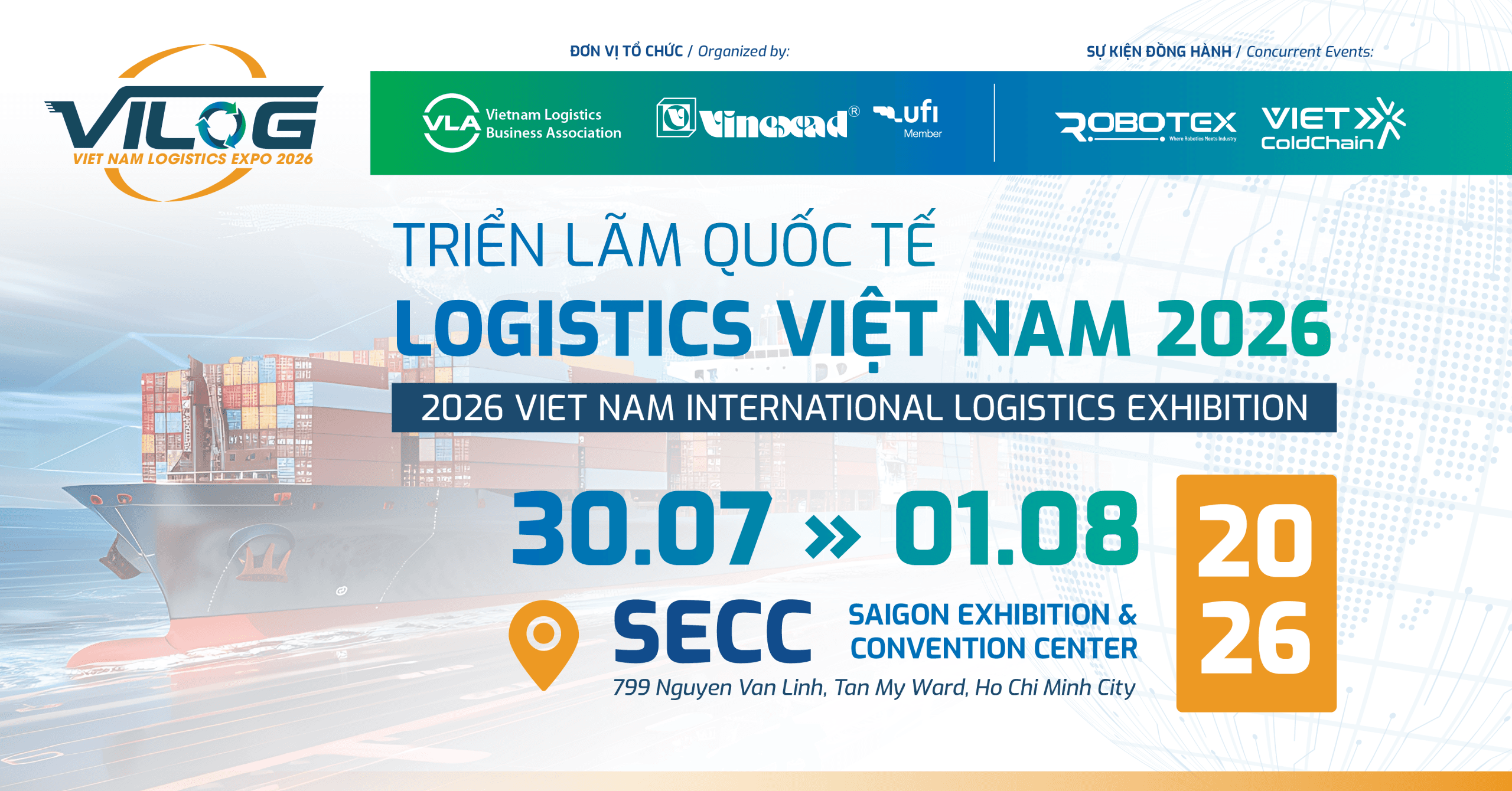VILOG 2026: Điểm hẹn của logistics thông minh và bền vững