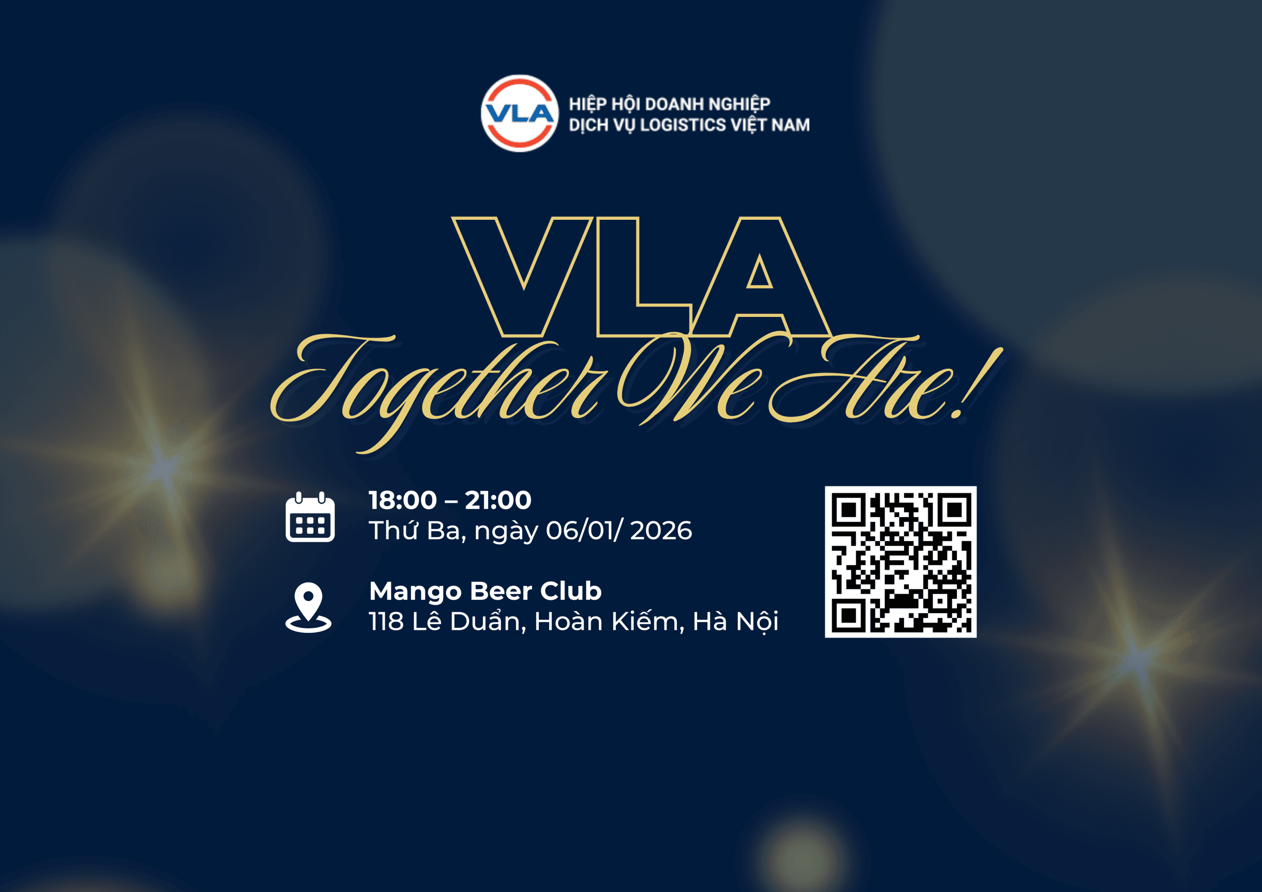 VLA - TOGETHER WE ARE!: Tiệc giao lưu, tăng cường kết nối cộng đồng doanh nghiệp logistics