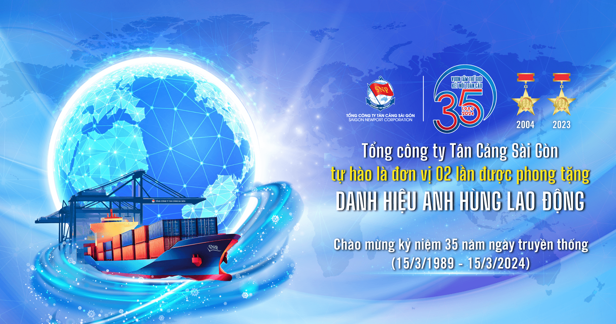 Tân Cảng Sài Gòn: Vươn tầm thế giới, kết nối toàn cầu