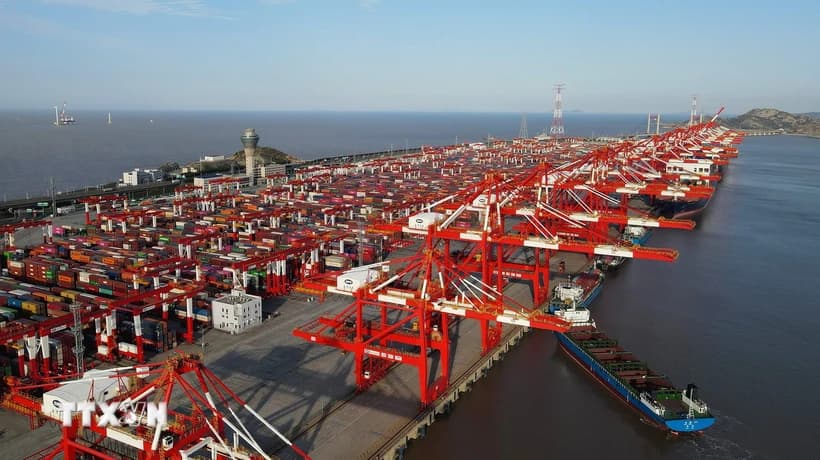 Giá cước vận chuyển hàng qua đường biển chưa có dấu hiệu hạ nhiệt