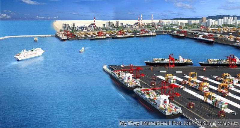 Phấn đấu hoàn thành giai đoạn 1 dự án cảng Mỹ Thủy trong năm 2026