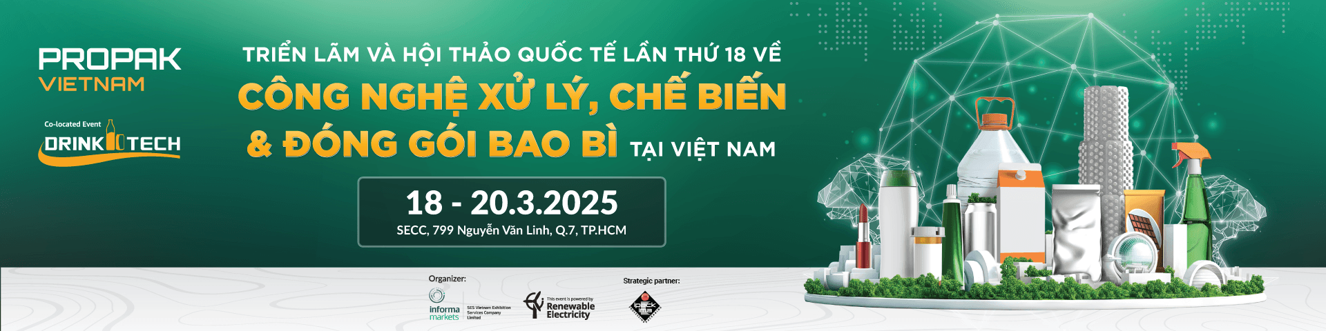 ProPak Vietnam 2025: Điểm hẹn công nghệ xử lý, chế biến và đóng gói bao bì
