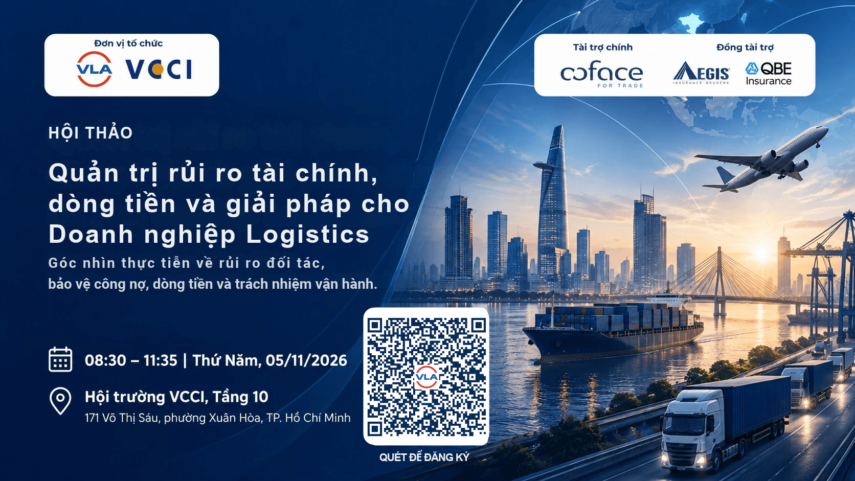Quản trị rủi ro công nợ, dòng tiền: Bài toán thiết thực với doanh nghiệp logistics